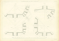 Постер Illustrations of a Bevel Gearing