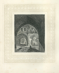 Постер Arched Streets in the City of Jerusalem Постер Arched Streets in the City of Jerusalem