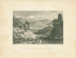 Постер The Lake of Geneva, and Mont Blanc (From the Forest of Nion) Постер The Lake of Geneva, and Mont Blanc (From the Forest of Nion)