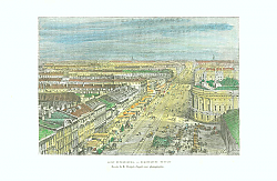 Постер Saint-Petersbourg - Perspective Nevskiy 3