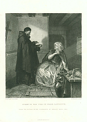 Постер Juliet in the Cell of Friar Lawrence Постер Juliet in the Cell of Friar Lawrence