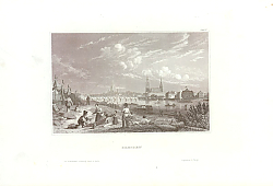 Постер Вид Дрездена, Германия 1