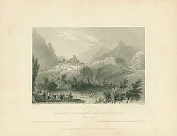 Постер Approach to Briancon, from Mount Dauphin (High Alps)