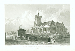 Постер East View of Rayleigh Church, Essex Постер East View of Rayleigh Church, Essex