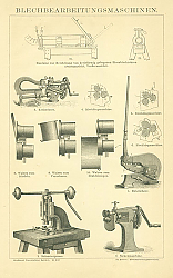 Постер Blechbearbeitungsmaschinen