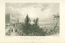 Постер Southend Terrace, Essex, Shewing the Mouth of the Thames Постер Southend Terrace, Essex, Shewing the Mouth of the Thames