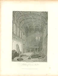 Постер Интерьер Кросби холла