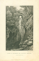 Постер Pont-Y-Monach, or Devils Bridge, Cardiganshire Постер Pont-Y-Monach, or Devils Bridge, Cardiganshire