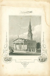 Постер St.Pauls, Broadway, N.Y.