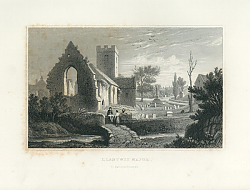 Постер Llantwit Major. Glamorganshire