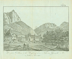 Постер Die grosse Carthause und ihre Umgebung in der Nahe von Grenoble. Nahere Ansicht. Постер Die grosse Carthause und ihre Umgebung in der Nahe von Grenoble. Nahere Ansicht.