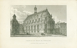 Постер Chapelle du Palais de Versailles