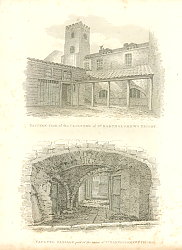 Постер Виды церкви св. Бартоломью 1