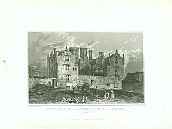 Постер South View of Eastbury House, Near Barking, Essex Постер South View of Eastbury House, Near Barking, Essex