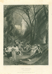 Постер The Birdcage. A Scene from Boccaccio. 1