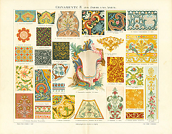 Постер Ornamente IV (17/18. Jahrh. Und Asien)