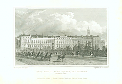 Постер East Side of Park Square, and Diorama, Regents Park