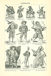 Постер Landsknechte