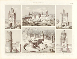Постер Городские ворота: Польша, Венгрия, Прага, Базель 1