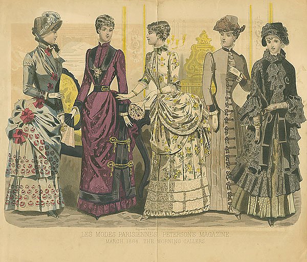 March, 1884. The Morning Callers