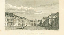 Постер Palais de Versailles, Cour Royale