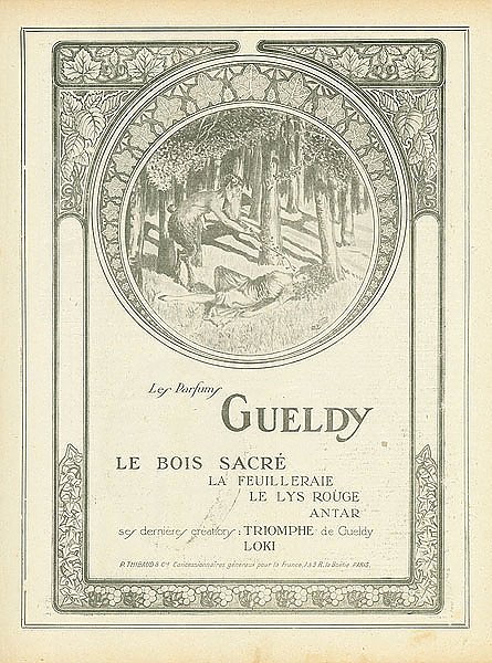 Les Parfume Gueldy Le Bois Sacre La Feuilleraie Le Lys Rouge Antar 1
