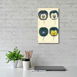 «Pansies 1» в интерьере офиса над столом