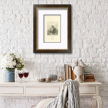 «Canonbury Tower, Islington, Middlesex» в интерьере комнаты с белым столом «Canonbury Tower, Islington, Middlesex» в интерьере комнаты с белым столом