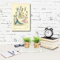 «Lemoniteur De La Mode №2» в интерьере офиса с кирпичными стенами