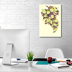 «Mucuna Macrocarpa 1» в интерьере офиса в белом цвете