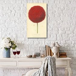 «Burnham Hero» в интерьере комнаты с белым столом