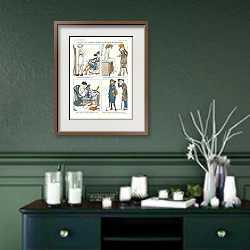 «Quand les Femmes Seront Electrices et Deputees 1» в интерьере зеленой комнаты