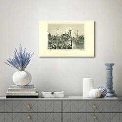 «Dortrecht» в интерьере над комодом