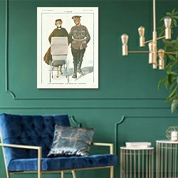 «La Payse 2» в интерьере изумрудной комнаты