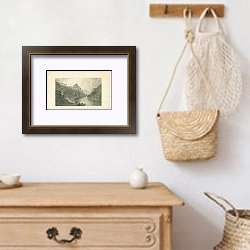 «Kilgerran Castle» в интерьере прихожей с деревянным декором