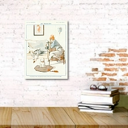 «Les Demobilises 3» в интерьере офиса с кирпичными стенами