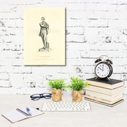 «The Young Hussar» в интерьере офиса с кирпичными стенами