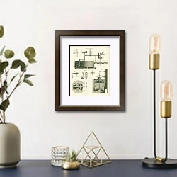 «Brewing. Mashing Engine.» в интерьере комнаты с золотыми деталями