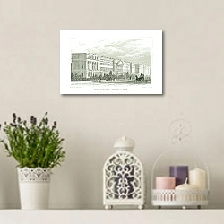 «York Terrace, Regents Park» в интерьере комнаты с лавандовыми свечами