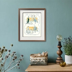 «Une History d'Amour 1» в интерьере комнаты со старинной лампой