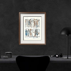 «Propos de Salon 2» в интерьере кабинета в черном цвете