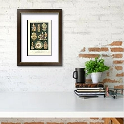 «Porzellan I» в интерьере с кирпичной стеной