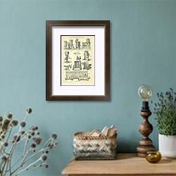 «Butterbereitung 3» в интерьере комнаты со старинной лампой