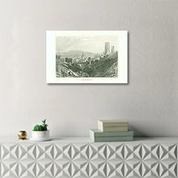 «Sonnenberg» в интерьере комнаты с белым резным комодом