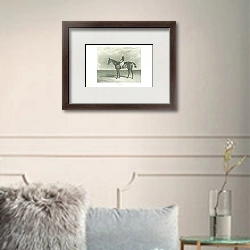 «Margrave» в интерьере комнаты с белыми стенами