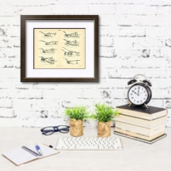 «Pfluge 1» в интерьере офиса с кирпичными стенами