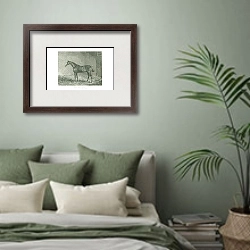 «The Colonel» в интерьере зеленой спальни