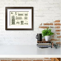 «Оборудование в пищевой промышленности 1» в интерьере с кирпичной стеной