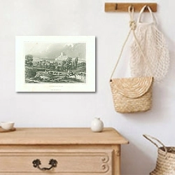 «Keonigstein» в интерьере прихожей с деревянным декором