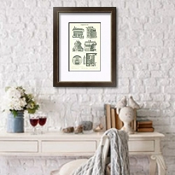 «Dampfkessel III  (паровой котел)» в интерьере комнаты с белым столом